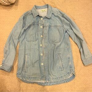 Madewell Jean Shacket